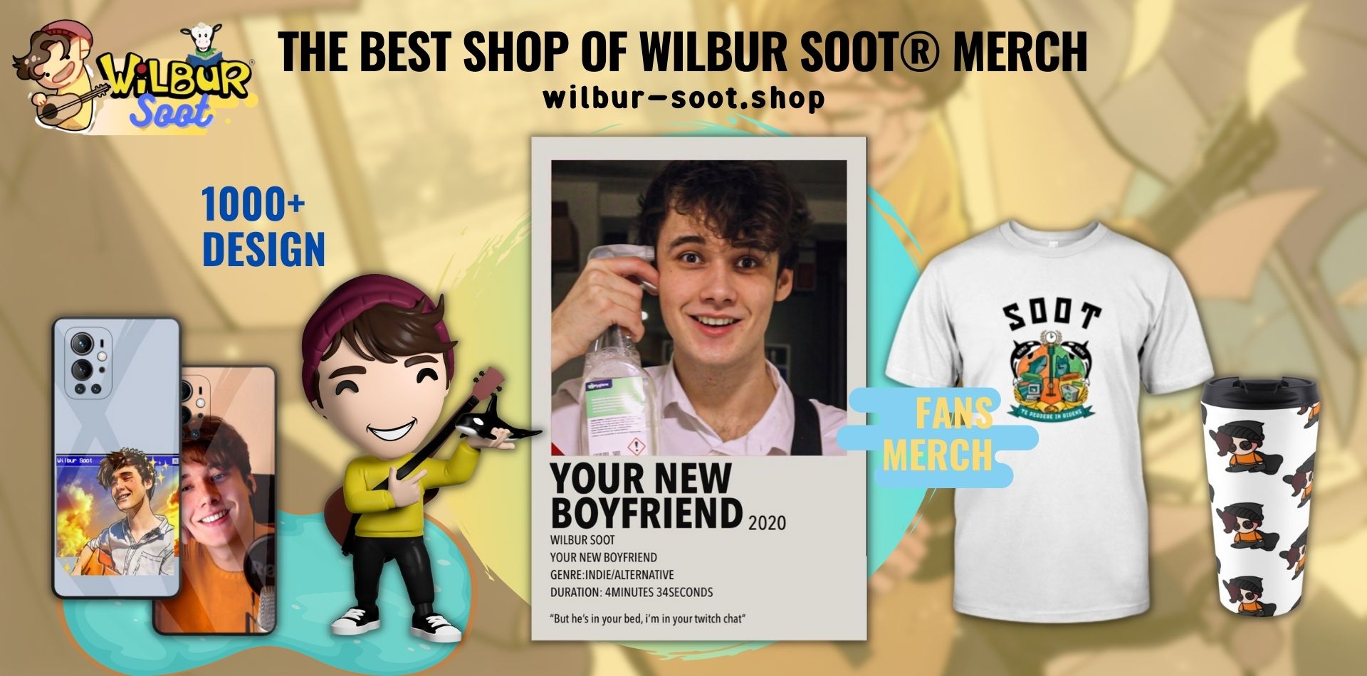 Wilbur good Soot merch